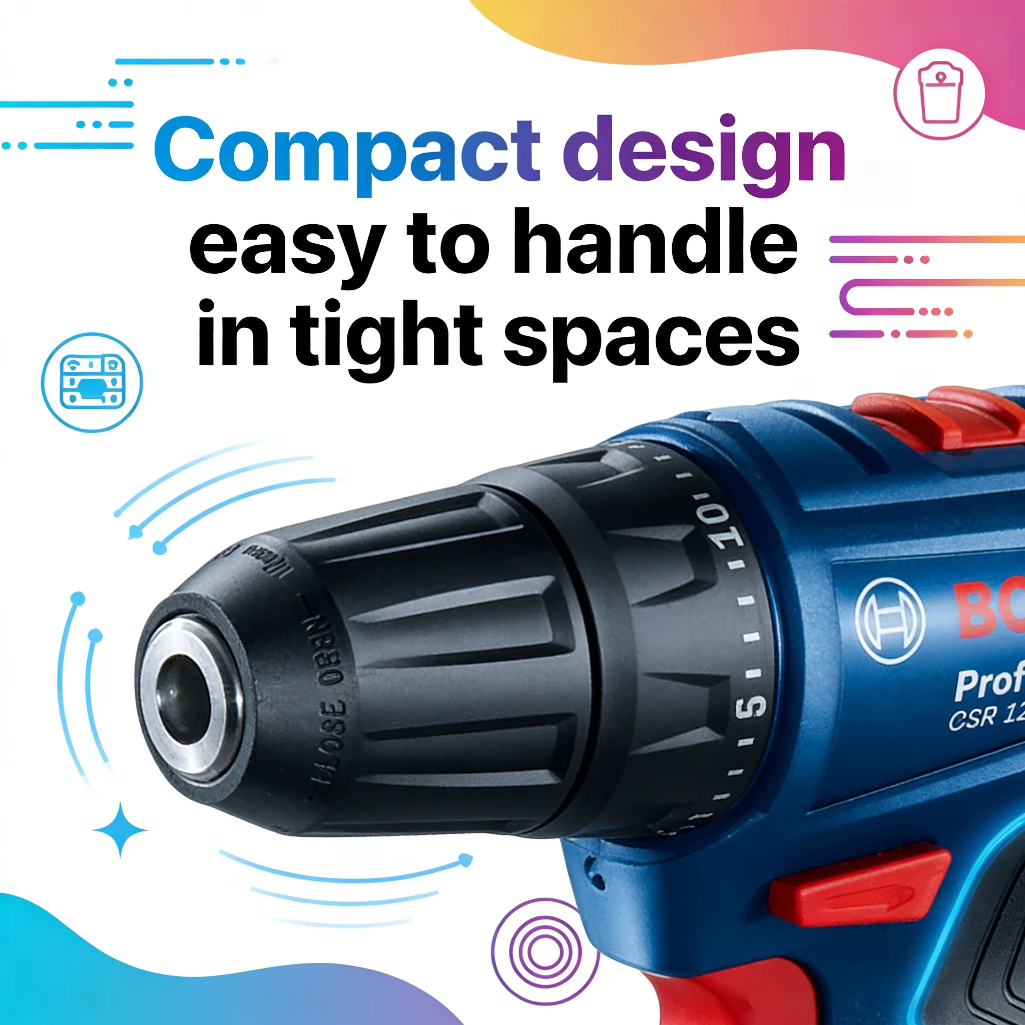 Perceuse sans fil Bosch GSR 120-LI