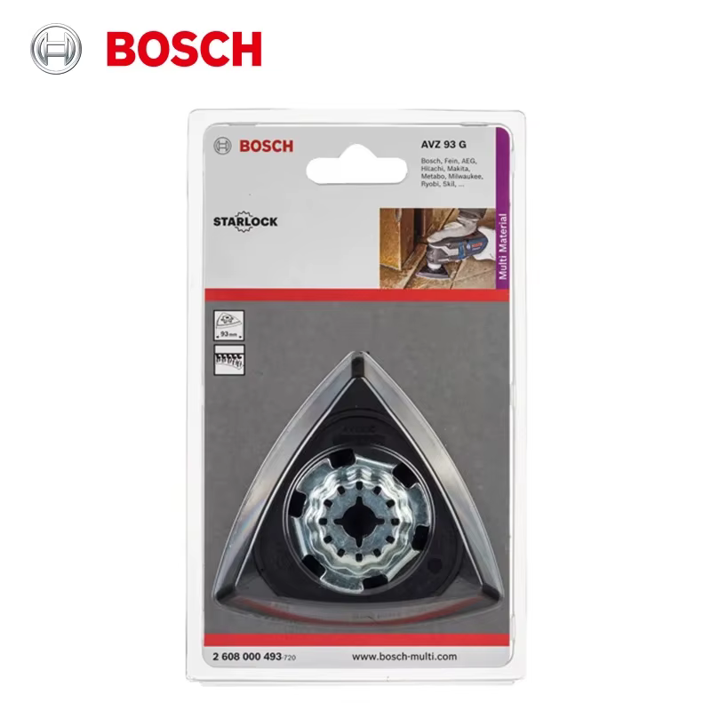 Bosch STARLOCK plaque de ponçage AVZ 93 G lame de scie oscillante