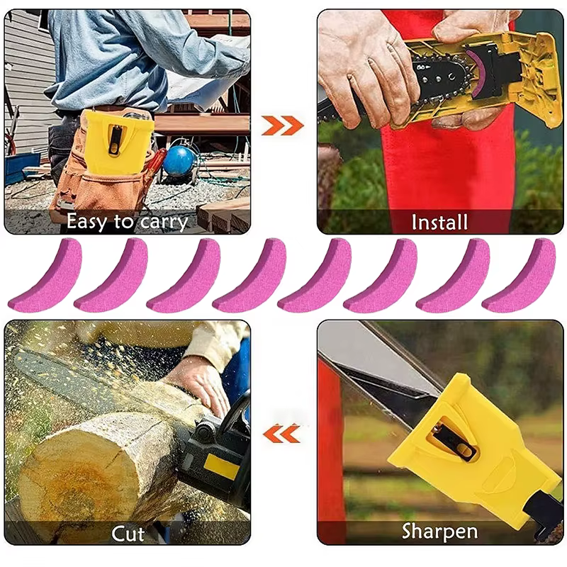 Affûteur de tronçonneuse pour scies 12''-22''