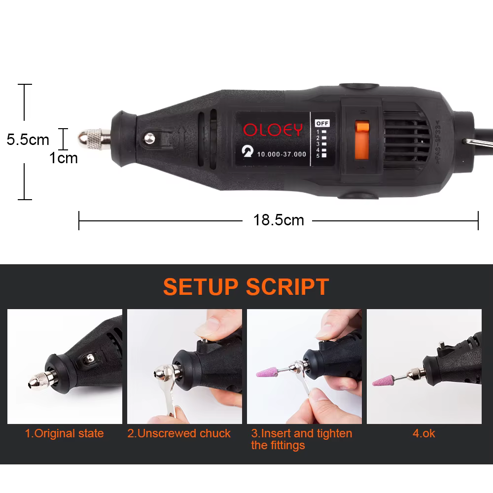 Mini perceuse électrique Dremel 180W