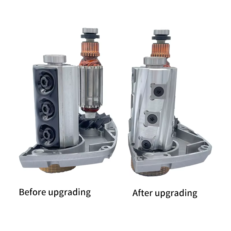 Arbre en spirale pour raboteuses électriques portatives (travail du bois) compatible avec Makita Dewalt et Bosch