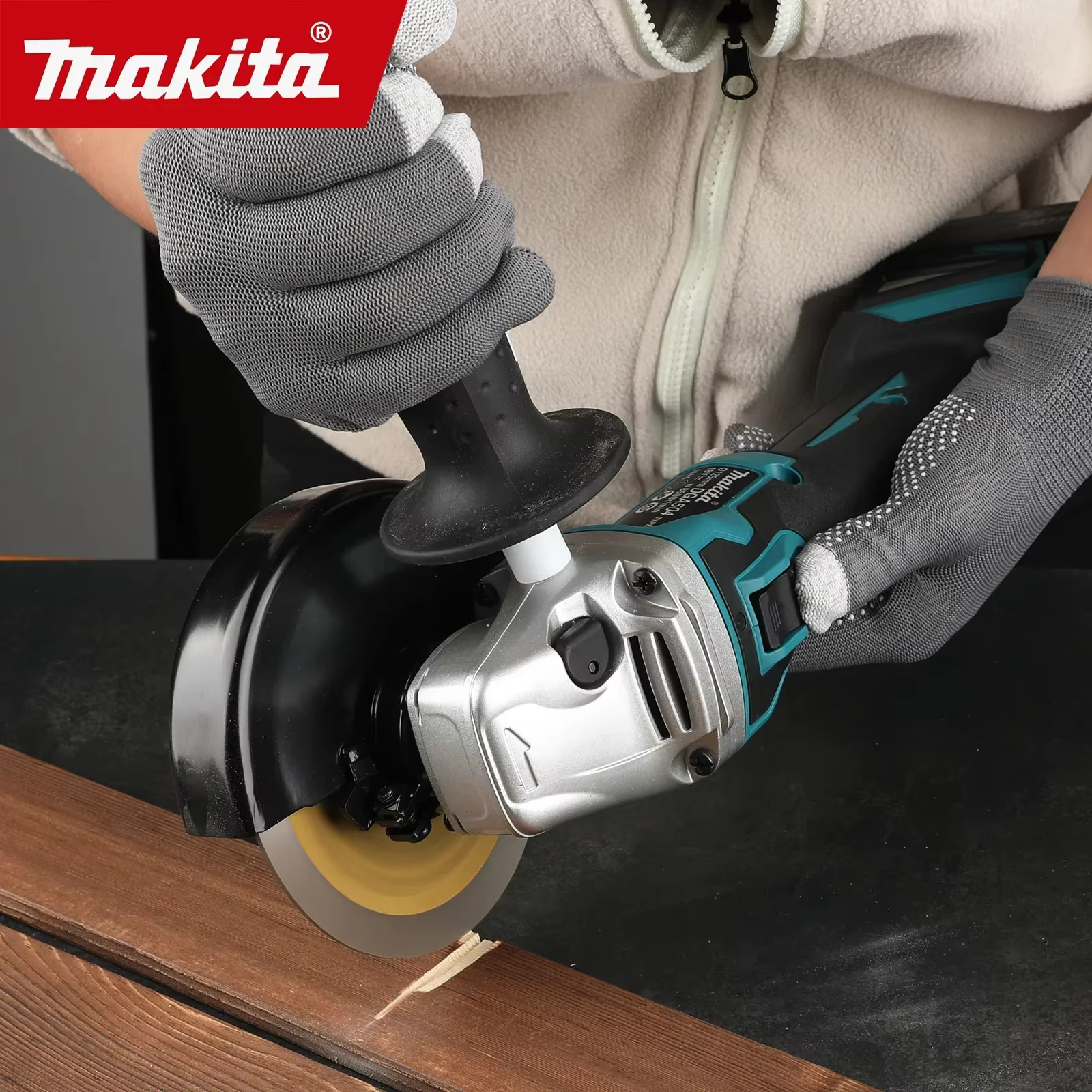 Meuleuse d'angle sans fil Makita DGA504 18V 6.0Ah 125mm à batterie lithium (machine nue)