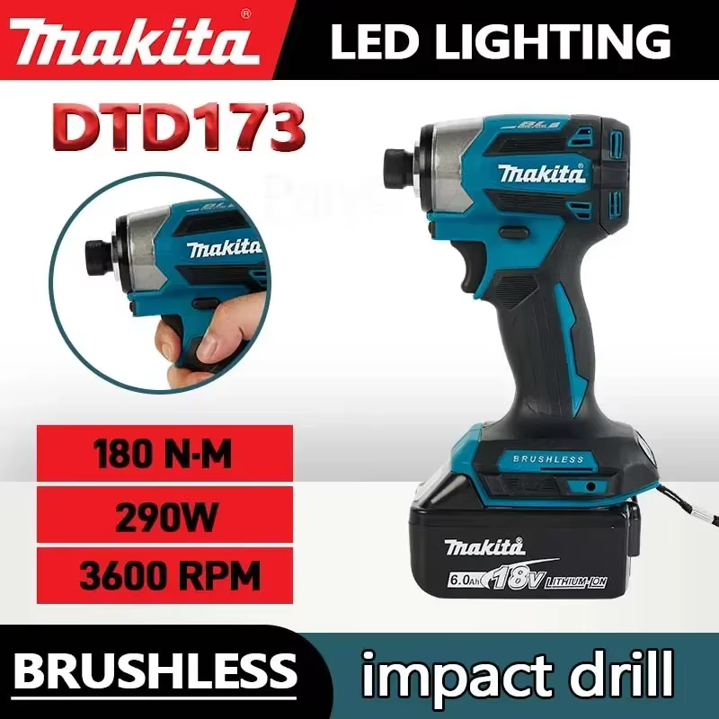 Makita 18V LXT Perceuse à percussion sans fil DTD173