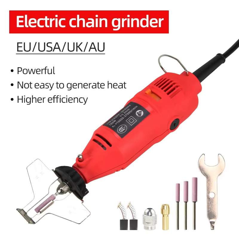 Affûteur de chaîne de tronçonneuse électrique EU USA UK AU