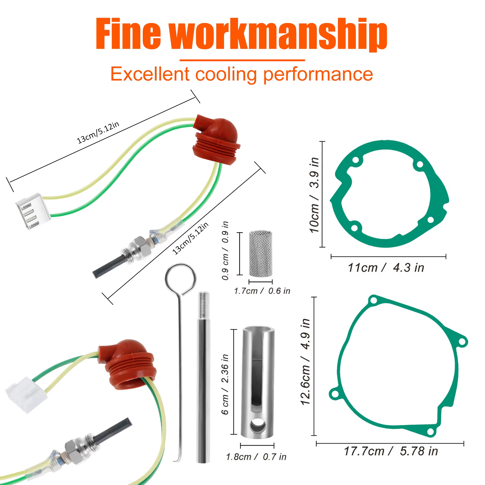 Kit de réparation de bougies de préchauffage 12V 2KW 5KW 8KW