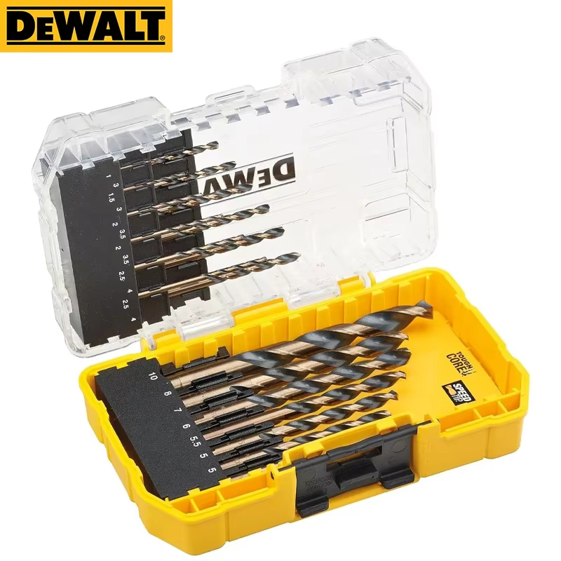 DEobcuT DT70728 19 PC BLACK & duo propositions Set Perceuse électrique Kit Accessoires pour outils électriques DT70728-QZ