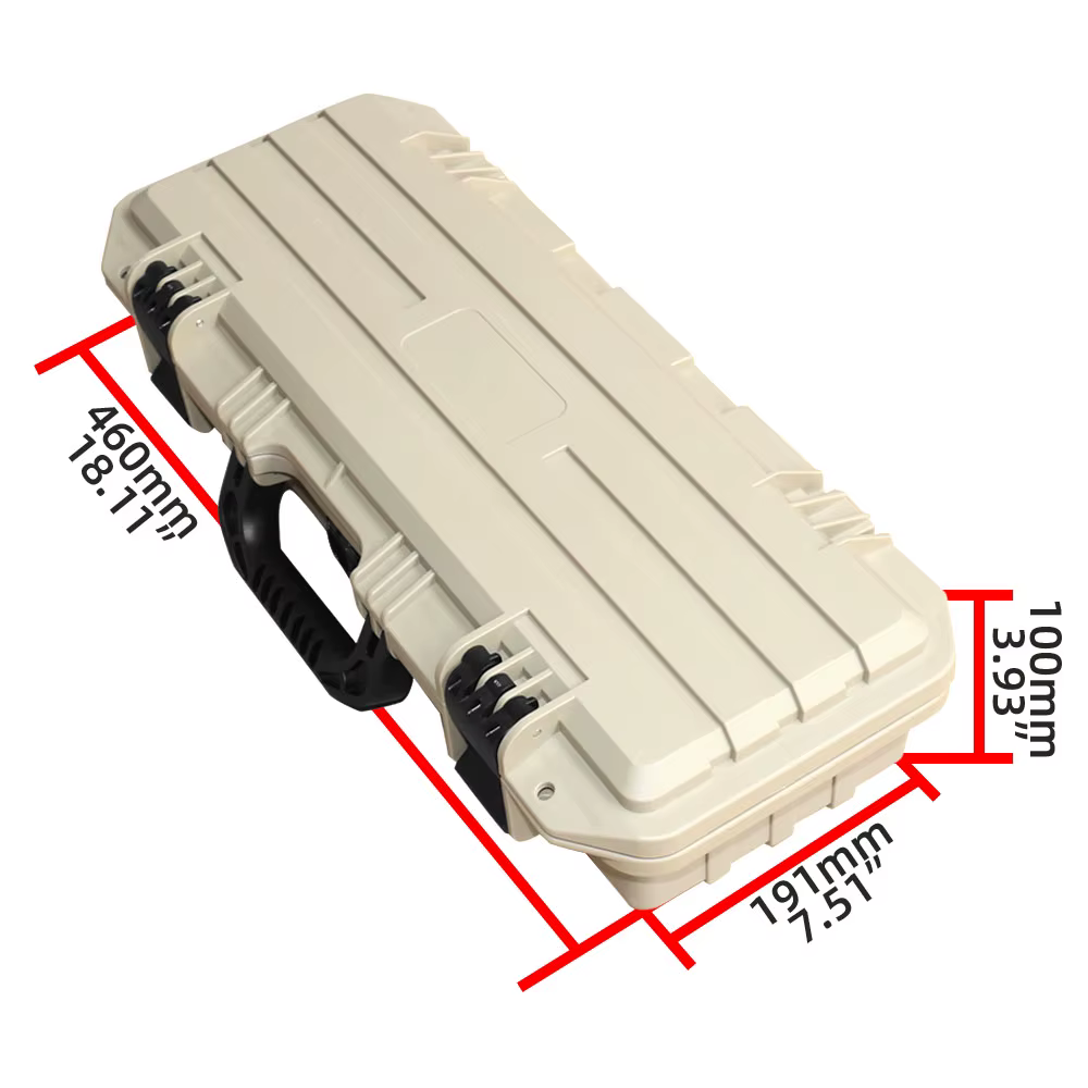 Boîte à outils longue en plastique PP
