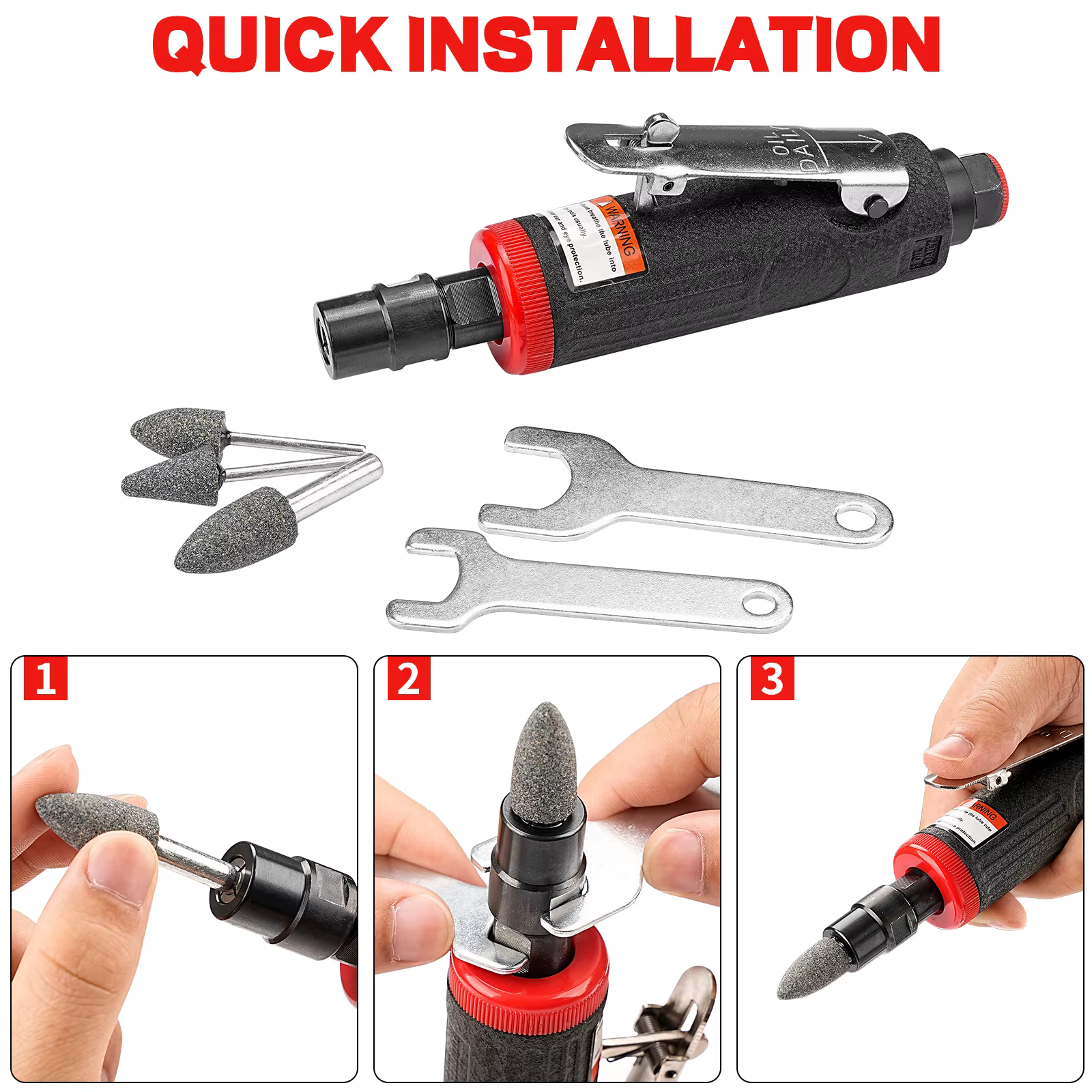 Outil pneumatique Mini broyeur à Air