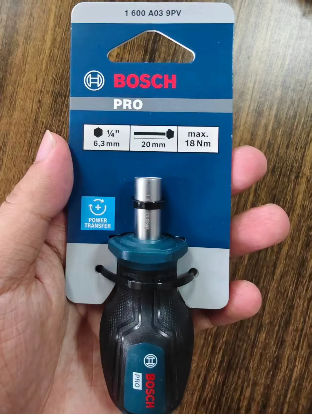 Tournevis à embout magnétique Bosch 1600A039PV