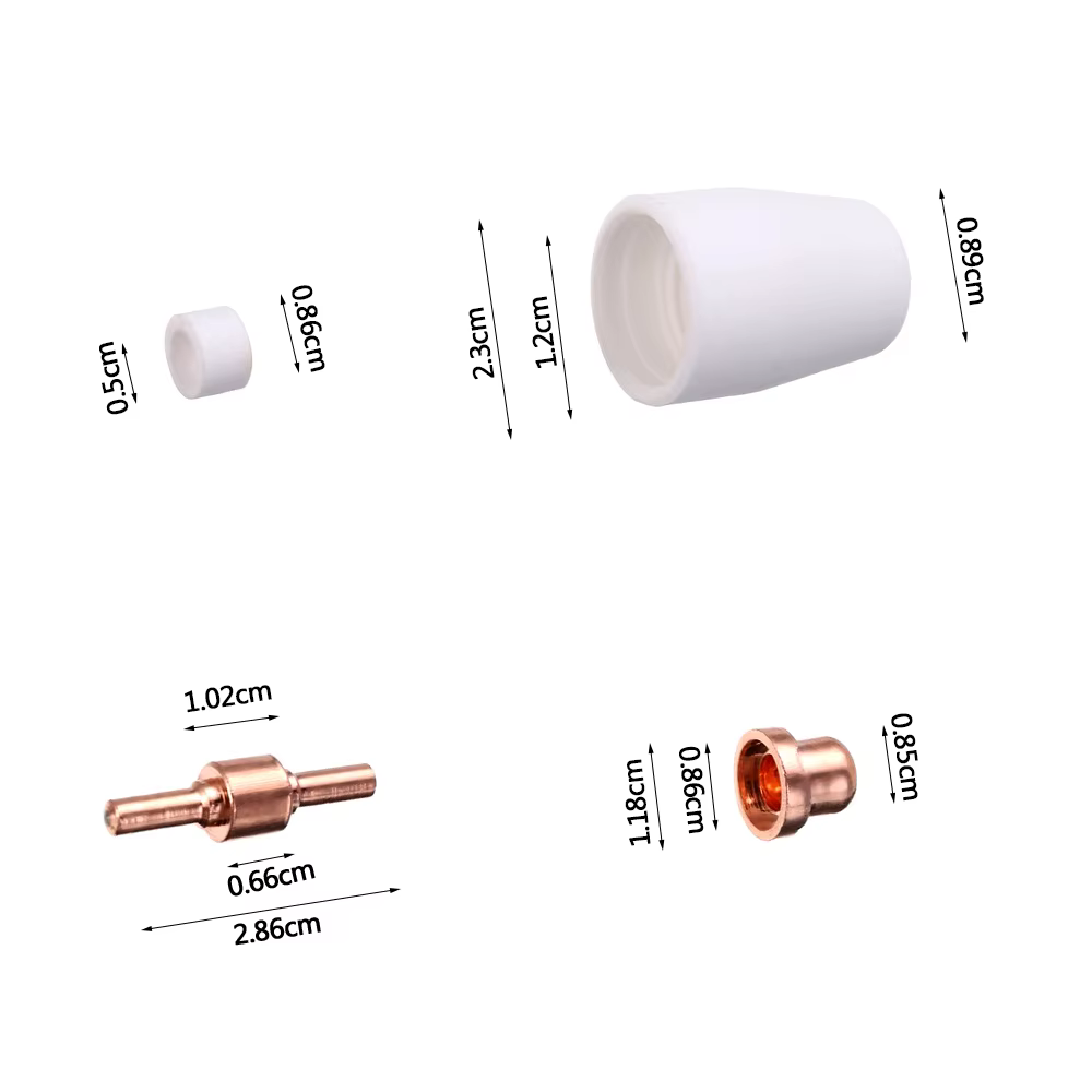 Kit d'électrodes et de buses de pointe de coupe plasma