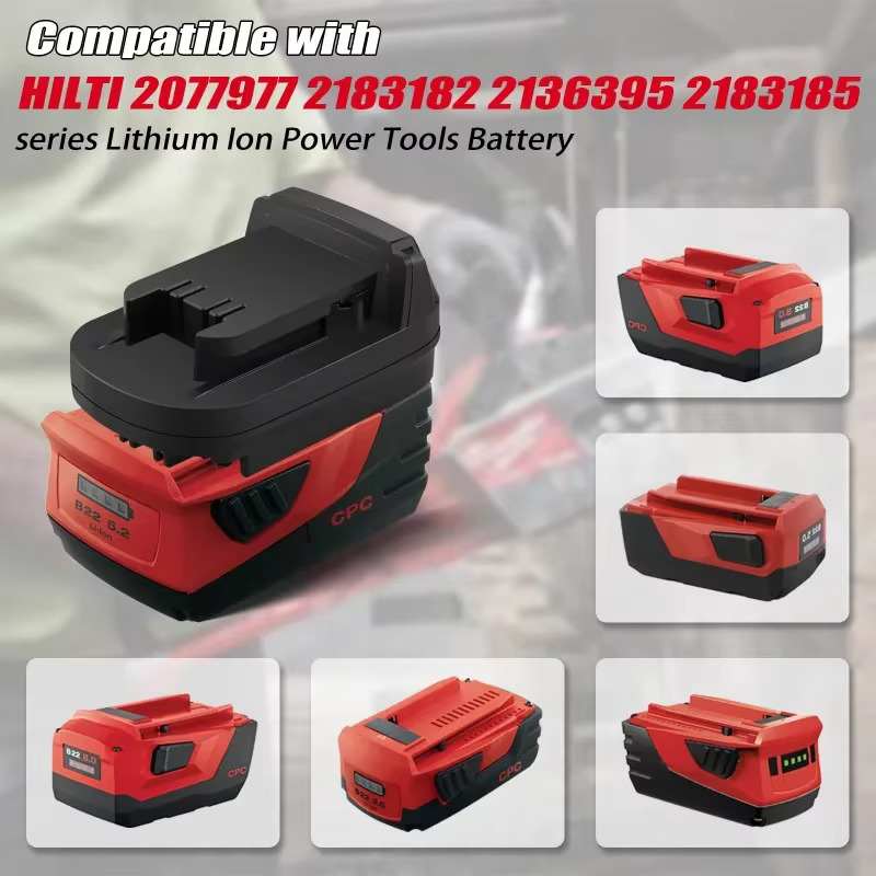 Adaptateur de batterie HLT22MIL convertit
