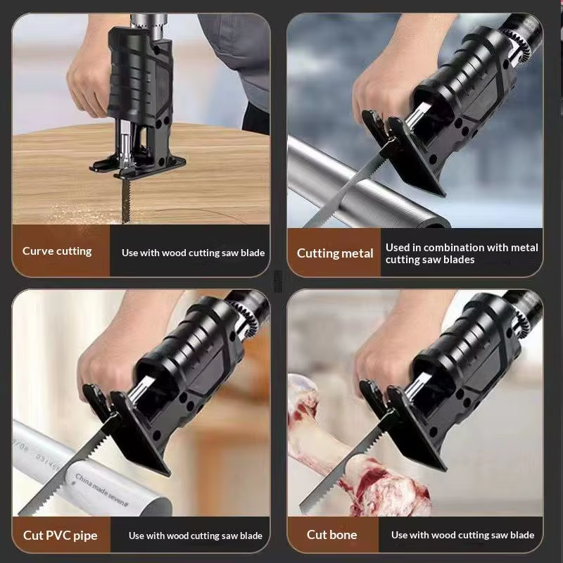 Ensemble d'outils électriques pour la découpe du bois