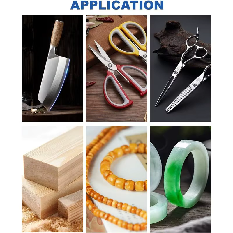Mini ponceuse à bande, affûteur de couteaux