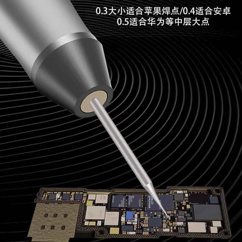 1/3 pièces pointes de stylo de meulage de précision 0.3MM 0.4MM 0.5MM foret universel à 2.35mm
