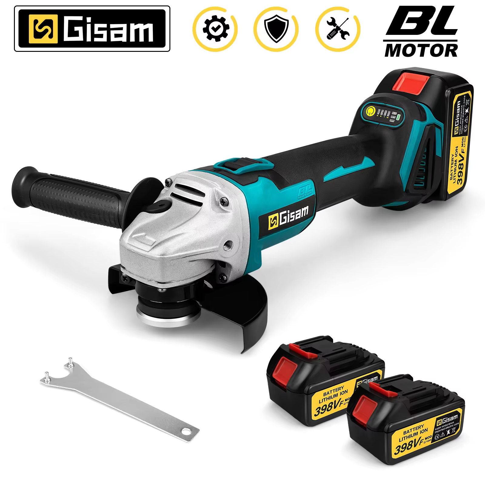Gami 125mm M14 meuleuse d'angle sans brosse Machine de découpe