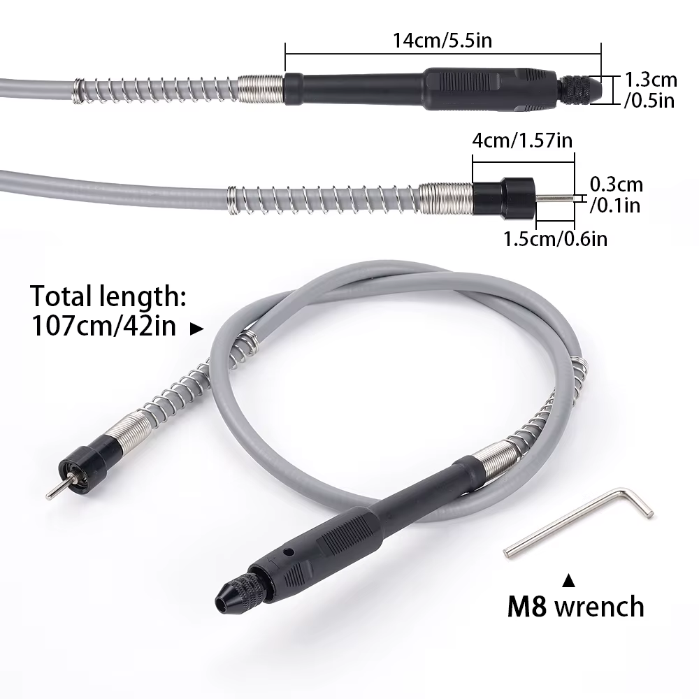 Perceuse électrique Flexible filaire 107cm 42 "