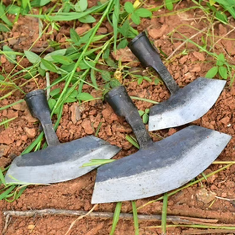 Outils de désherbage horticole, pelles à désherbage multifonctionnelles en acier, petites pelles à désherbage, outils de décompactage du sol pour l'extérieur