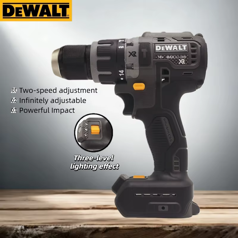 Perceuse-visseuse compacte sans balais DEWALT DCD791 : Une outillage électrique sans fil rechargeable multifonctionnel pour des applications polyvalentes