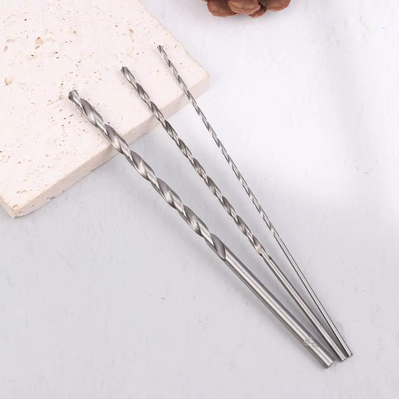 Ensemble de 5 forets 2 mm-5 mm pour le perçage de trous profonds dans le bois dur