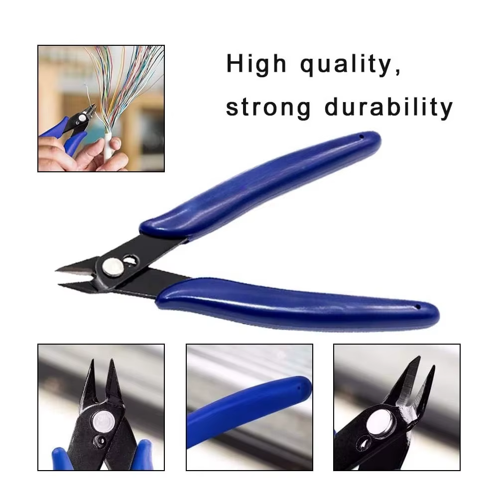 Pince coupante diagonale en plastique pour électricien