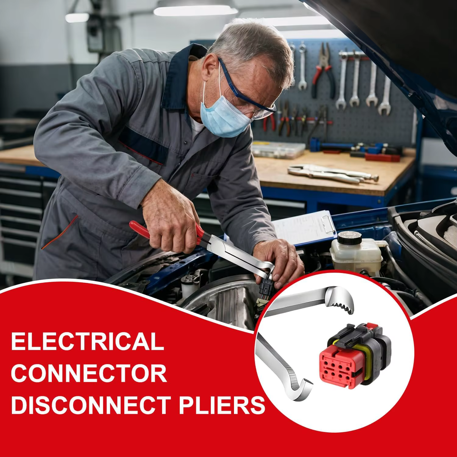 Outil de démontage de connecteurs électriques