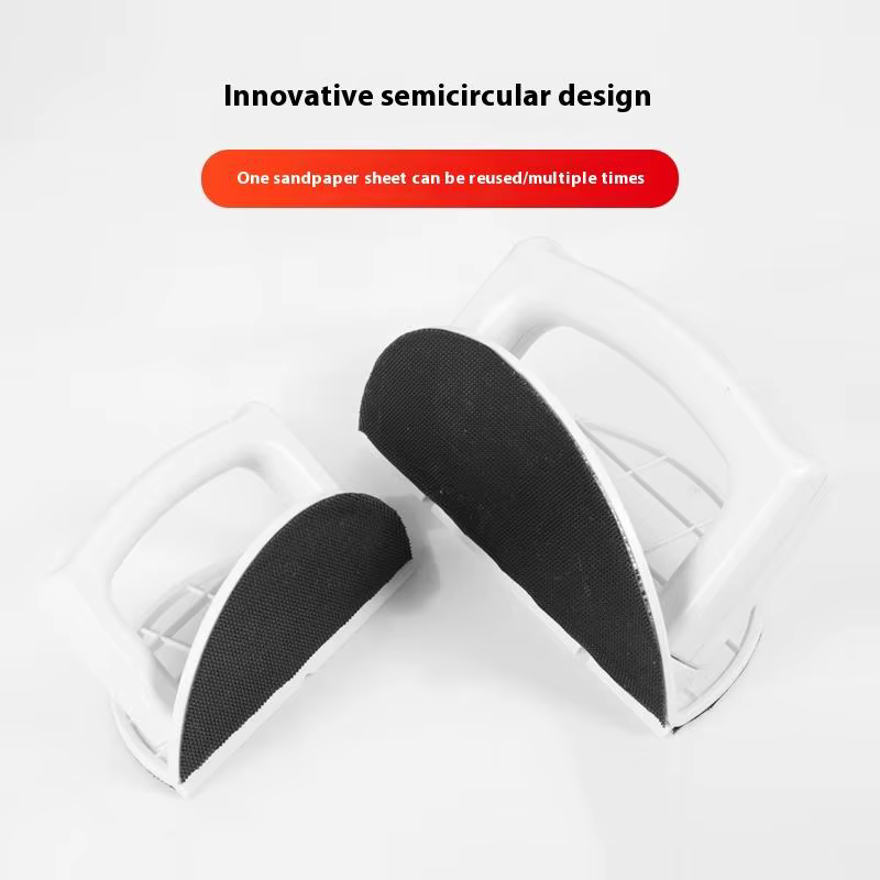 Outil multifonctionnel de ponçage d'angle Semi-circulaire
