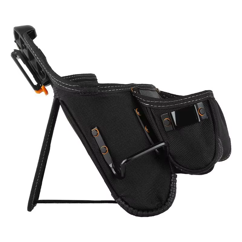 TOOLSTACK Ceinture porte-outils multifonctionnelle à double poche pour électricien