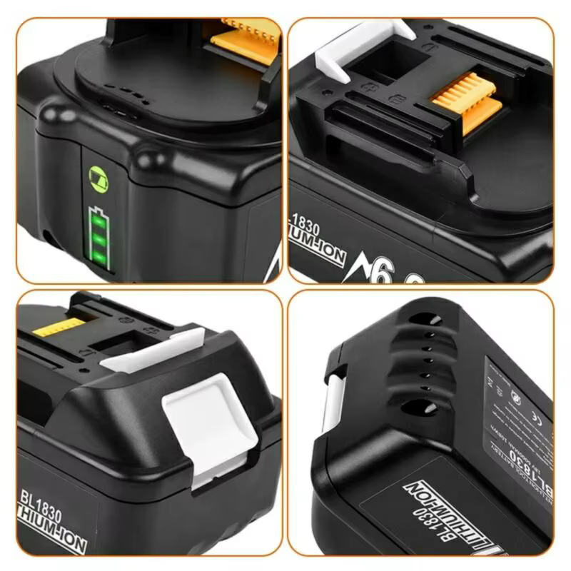 18V batterie for makita bl1850b li-ion 18v 6Ah BL1840B BL1860 BL1890 BL1815 BL1830 BL1835 BL1845 Perceuses sans fil Batteries LXT 400