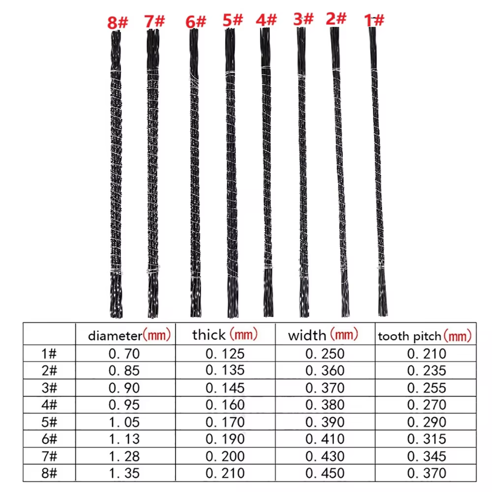 Lot de 12 lames de scie à fil diamanté pour la découpe de bijoux et de métaux