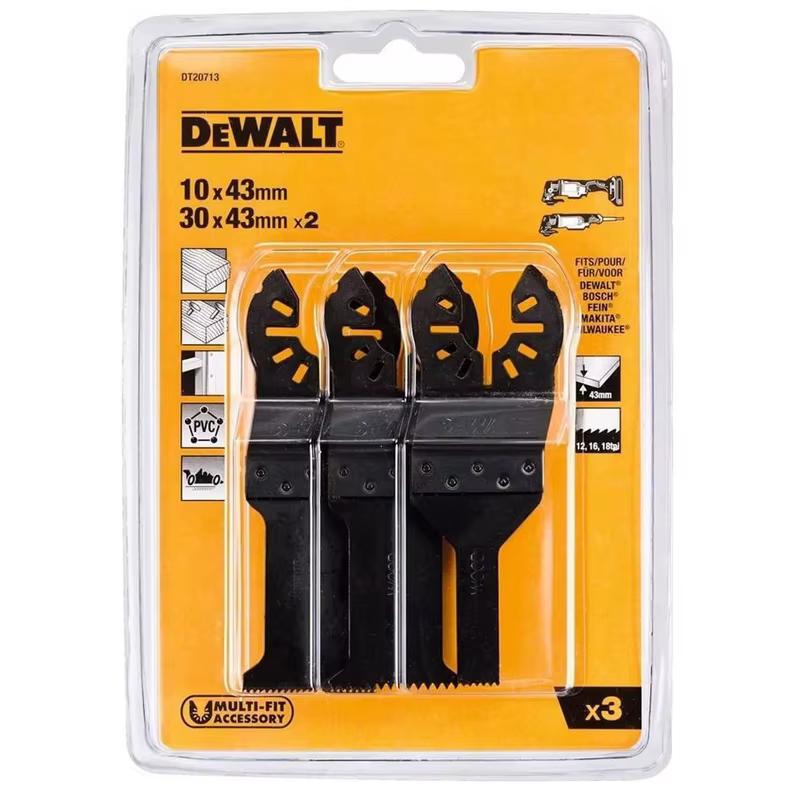 DEWALT DT20713 lame de scie oscillante pour bois et clous