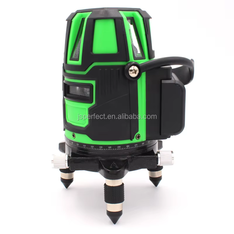 Niveau laser rotatif automatique à nivellement rapide 360° avec trépied de 1 m