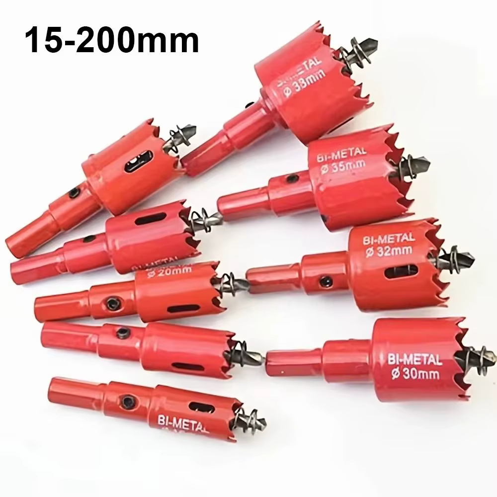 1 pièce Scie cloche bi-métal M42 durable 15-200mm en acier HSS