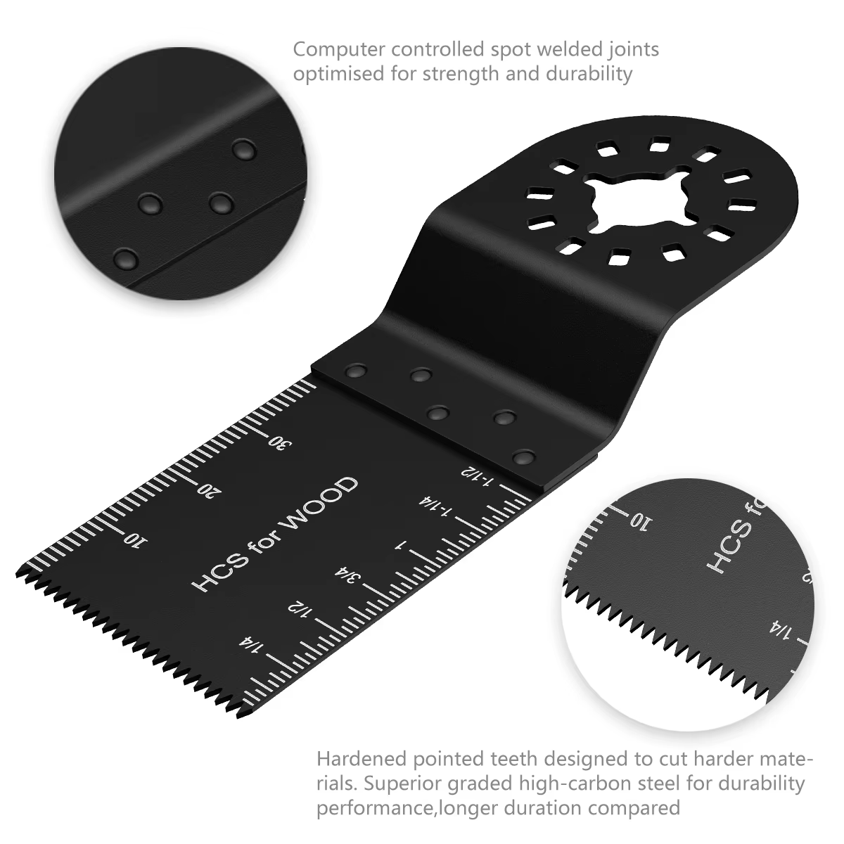 Jeu de lames de scie multi-outils