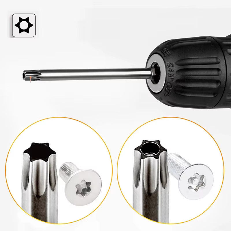 Embout de tournevis Torx 1/4 en effet