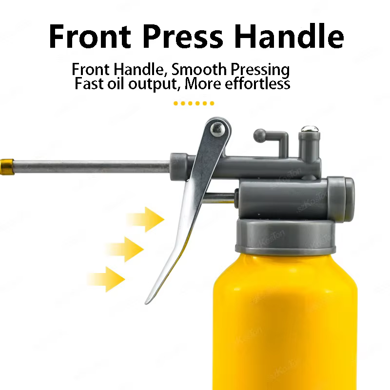 250ml huile peut bec pompe à pouce huileur huile peut Pot huile de lubrification haute pression buse pompe huileur graisse pour outils de réparation de voiture
