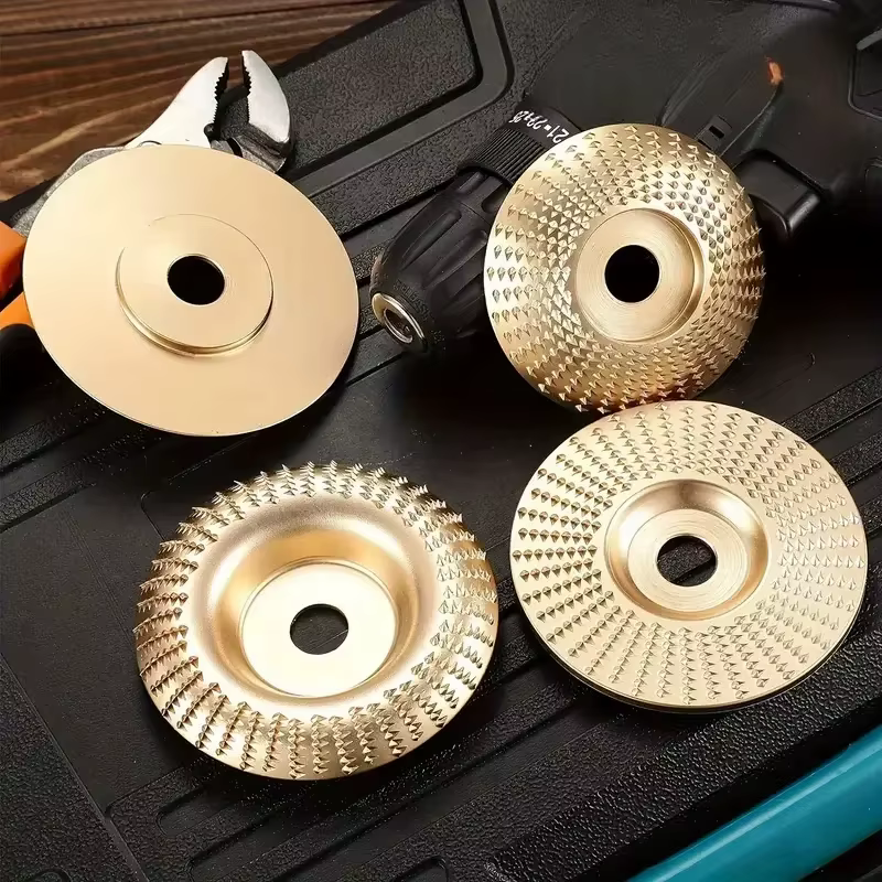 Kit de 3 disques de meulage pour le travail du bois