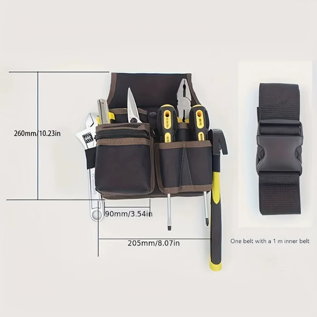 Sac à outils pour électricien et menuisier