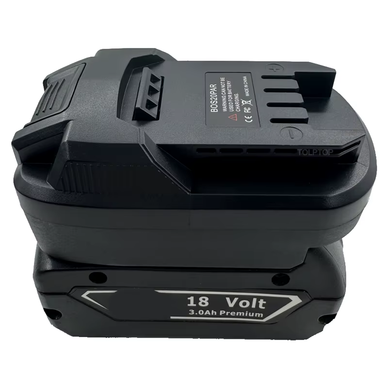 Convertisseur adaptateur de batterie pour batterie Li-ion Bosch 18V