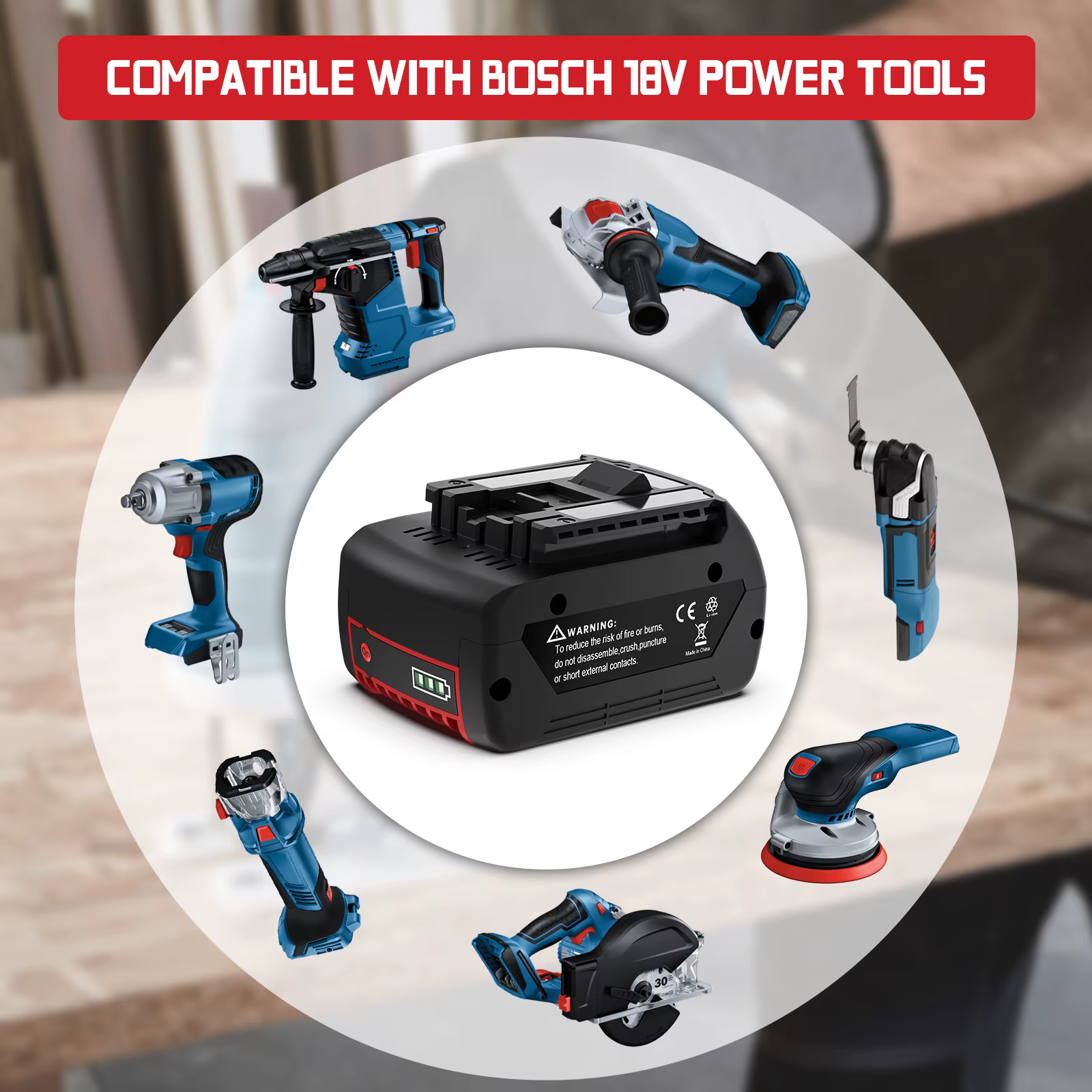 Batterie pour perceuse électrique Bosch