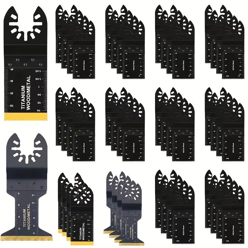 Lames de scie oscillantes pour la coupe du bois/métal/plastique