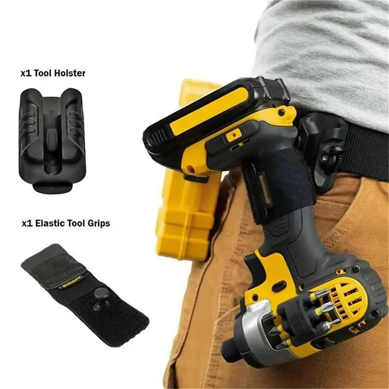 Ensemble d'outils de ceinture multifonctionnel pour perceuse électrique