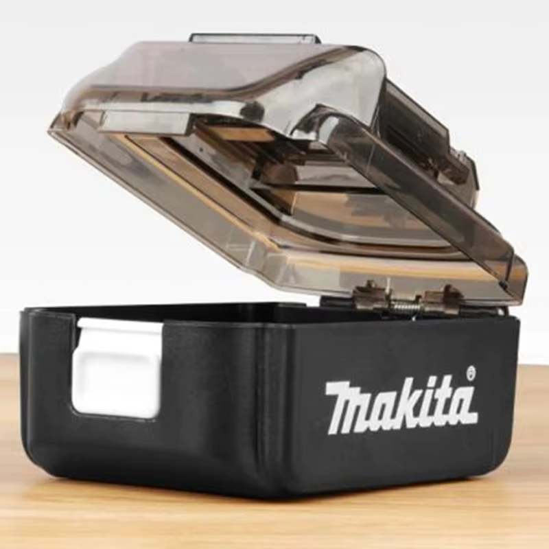 Makita B-69917 boîtier de batterie boîte à vis de stockage anti-poussière en plastique résistant à l'humidité