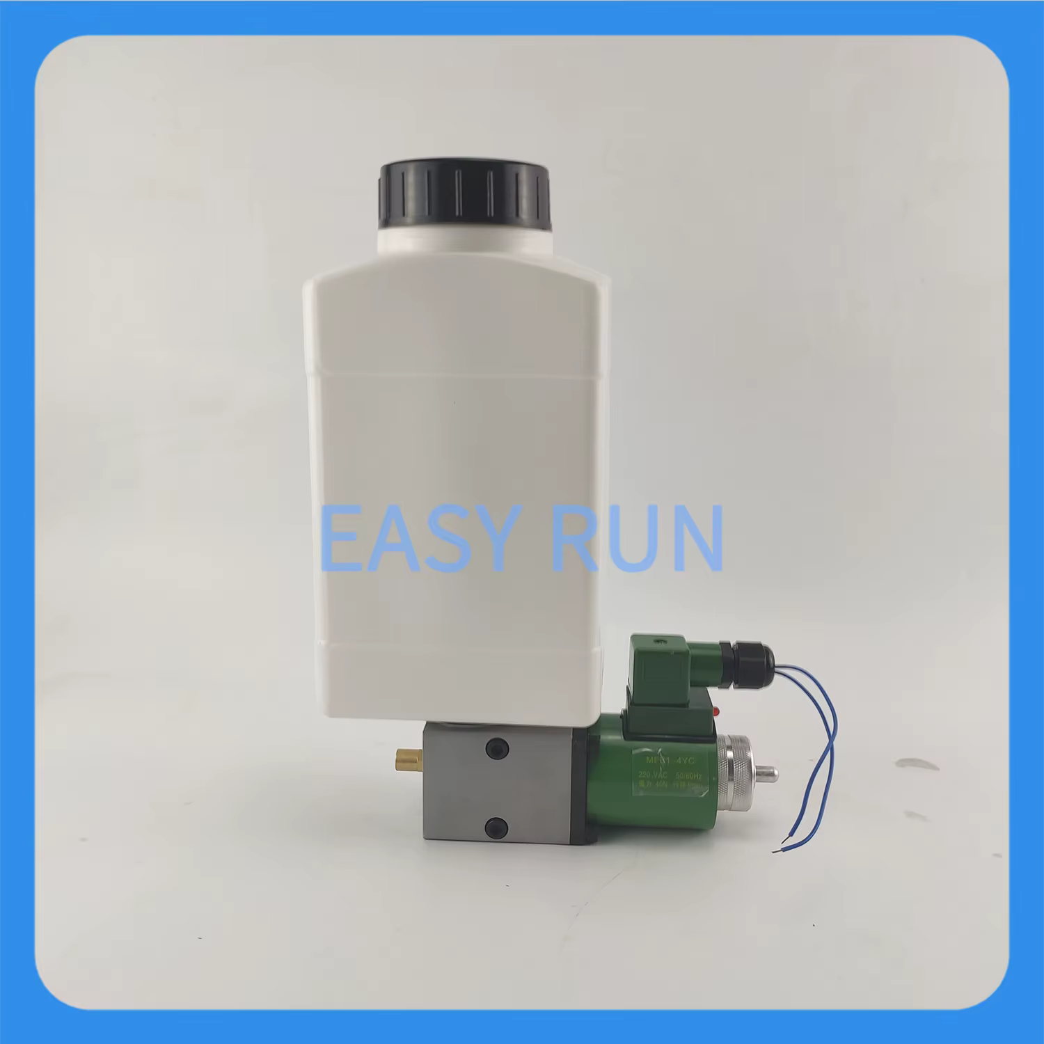 Système d'amortissement à fil unique, pompe à Piston électromagnétique, pompe de lubrification pour escalator, AC220V 2L, pompe pour Machine-outil textile