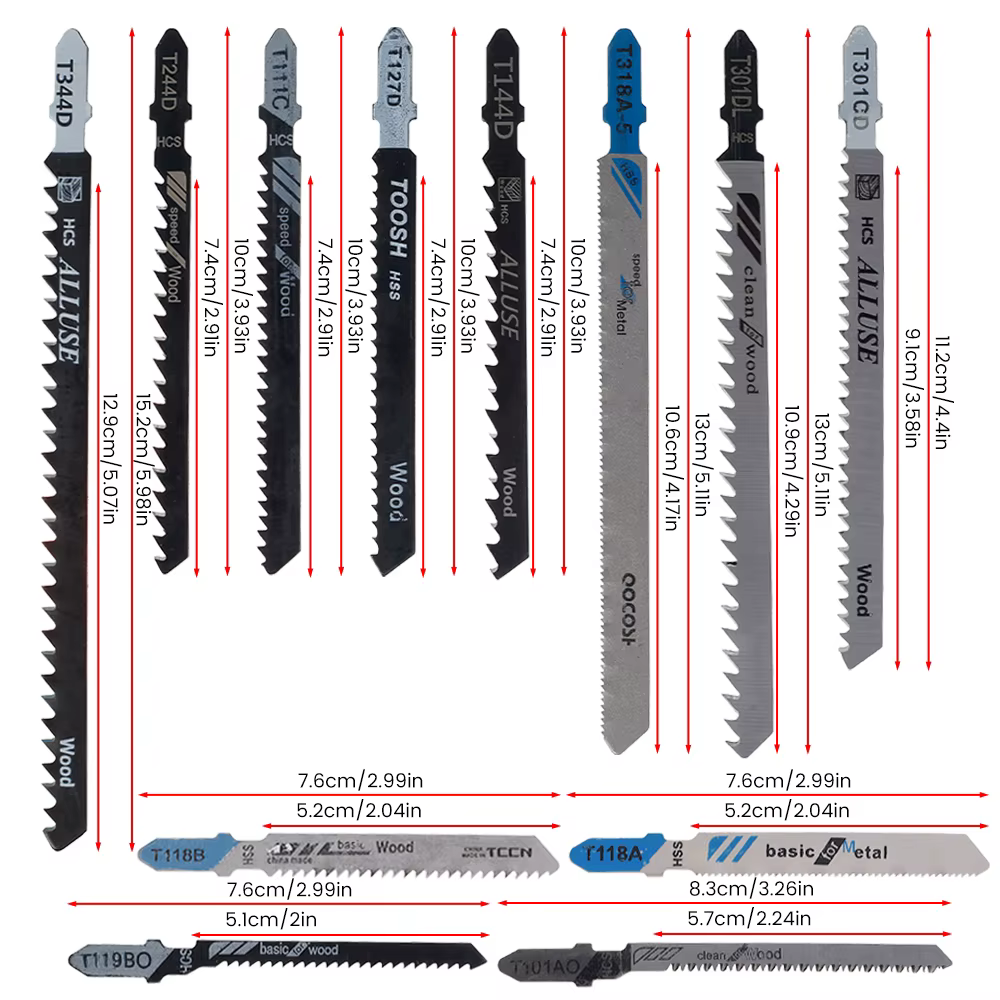 Ensemble d'outils électriques de coupe de métal HCS