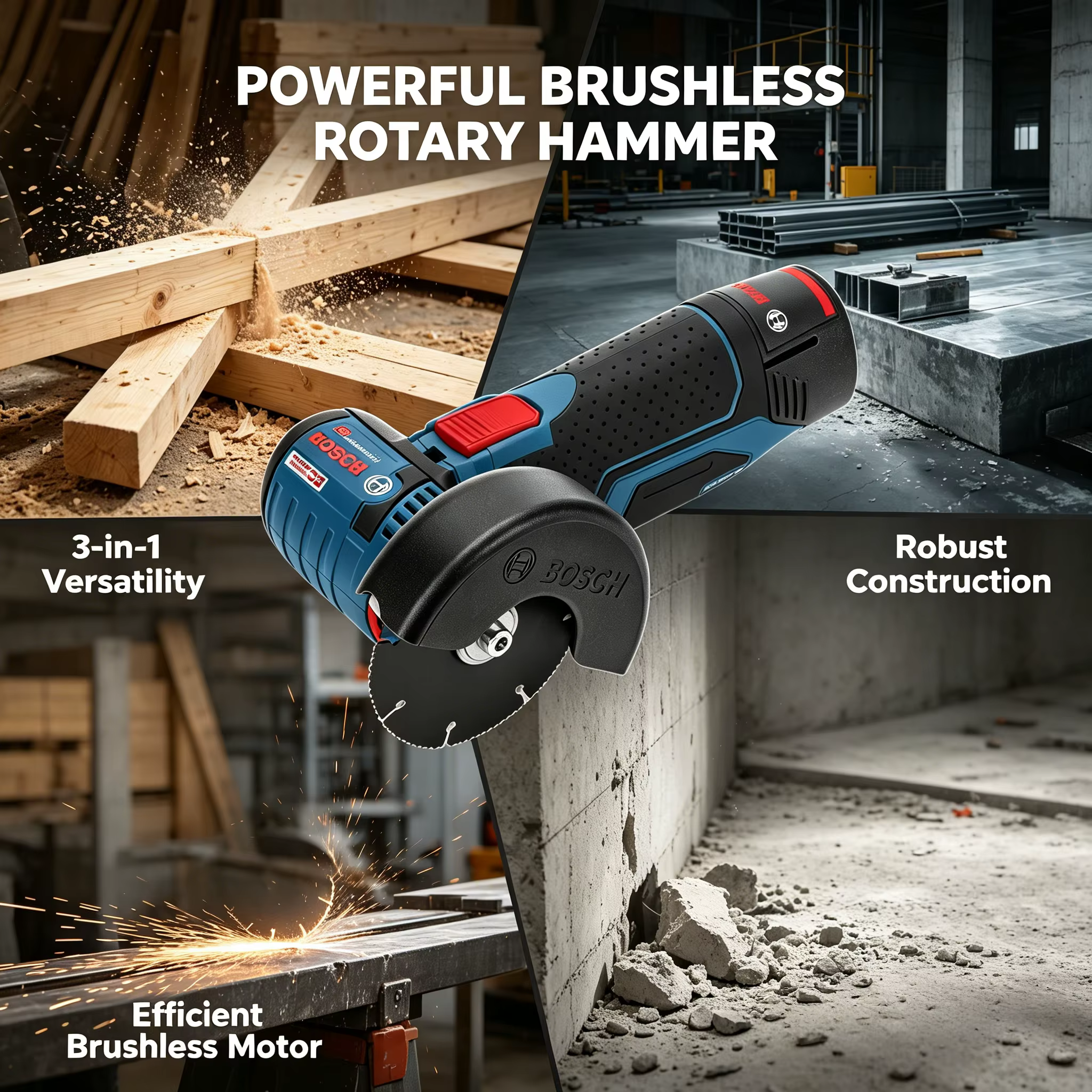 Meuleuse d'angle sans fil Bosch GWS 12V-76 12V sans balais 76 mm