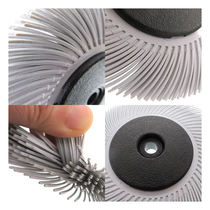 Brosse de meule Abrasive en Nylon de 6 pouces
