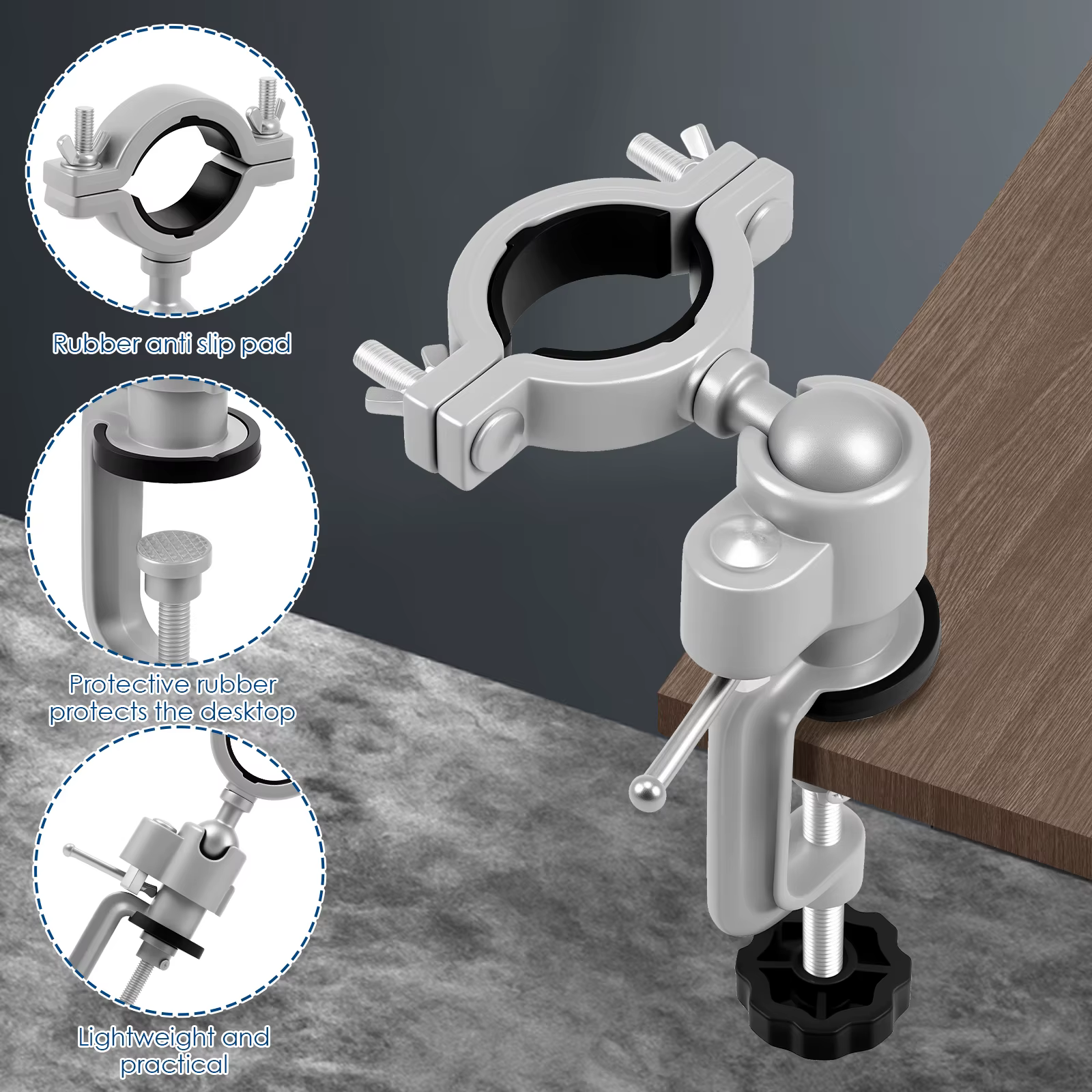 Outil de bricolage 360 ° Support de perceuse électrique rotatif