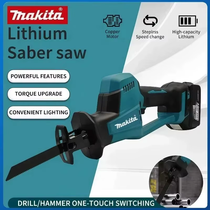 Scie alternative électrique sans balais Makita DJR189