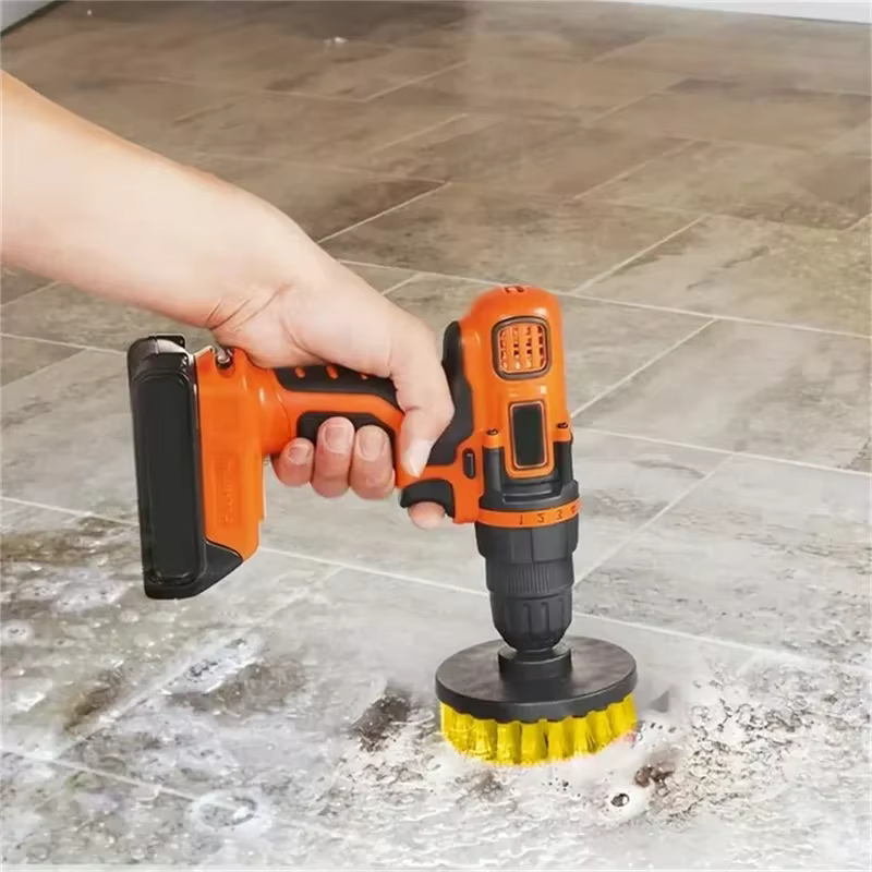 Ensemble de brosses de nettoyage pour perceuse
