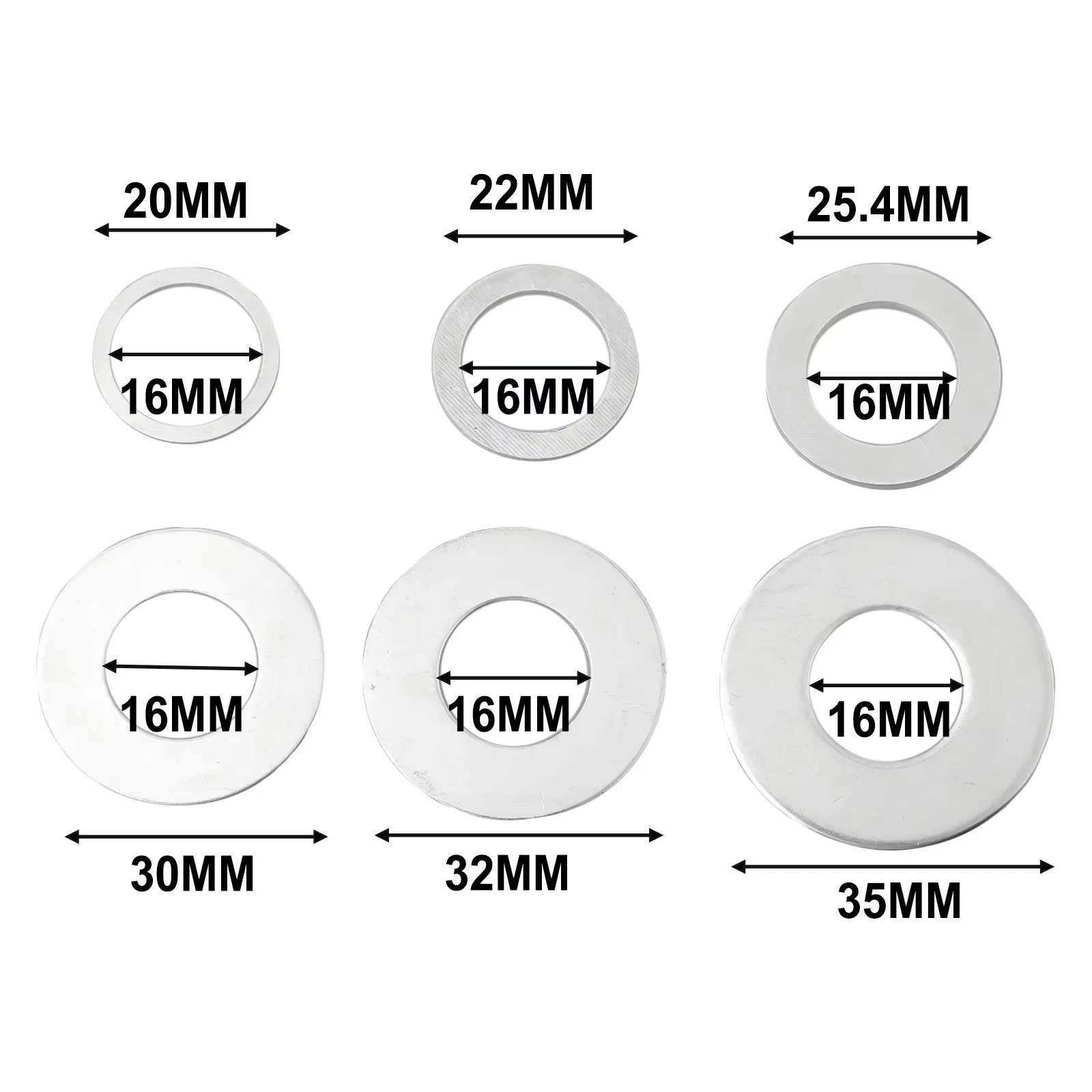 Anneaux de réduction de lame de scie circulaire